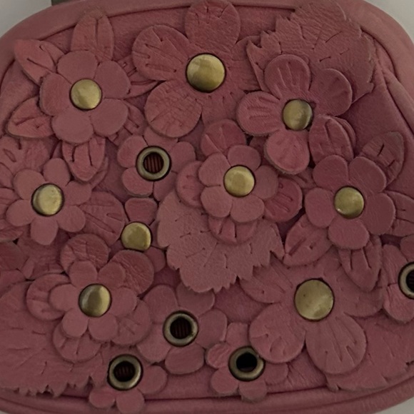 Isabella Fiore Pink Mini Bag with Gold Accents - Picture 5 of 7